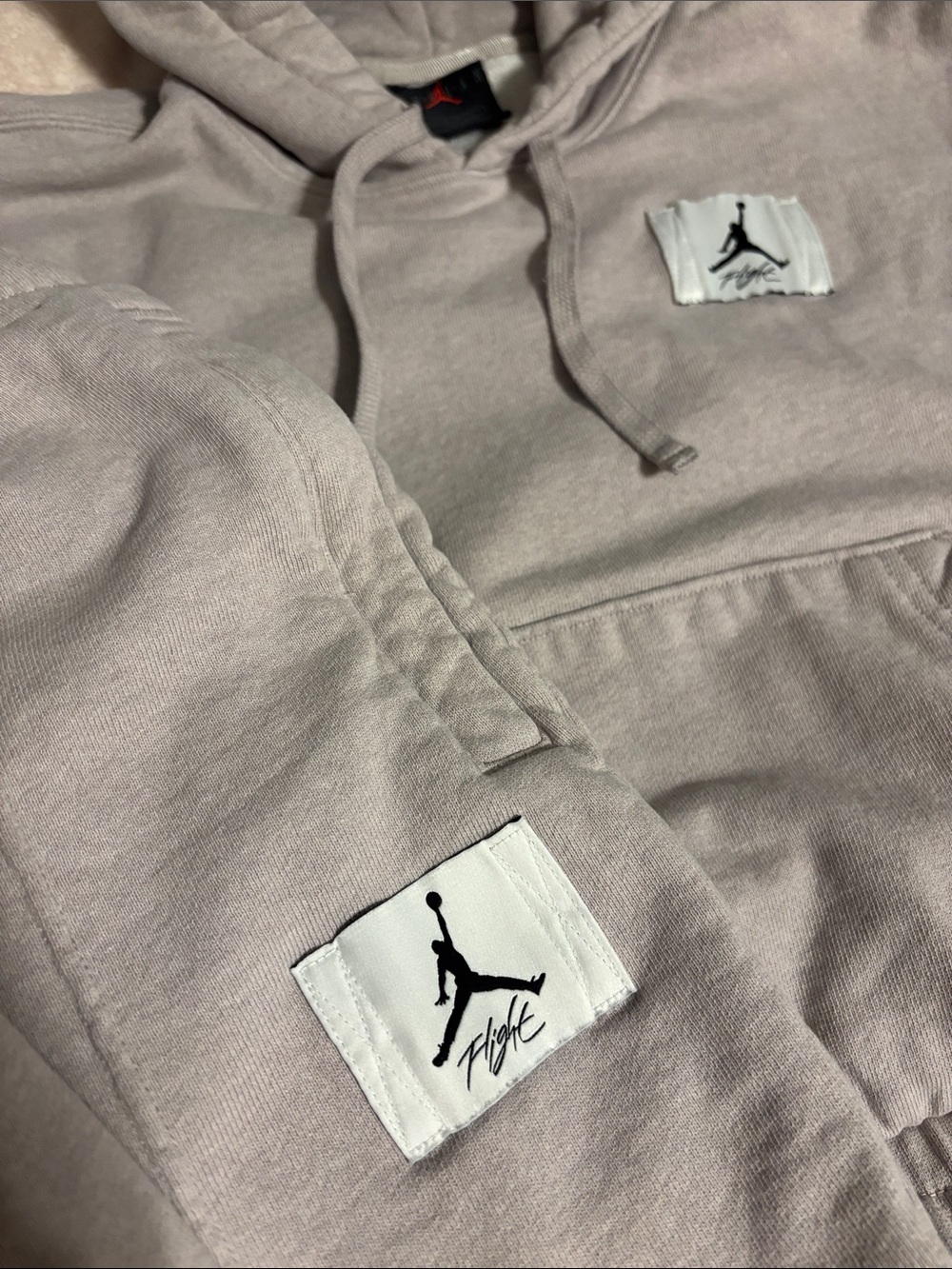 Jordan Essentials Flight Cropped Hoodie and Pant Set - Picture 4 of 5